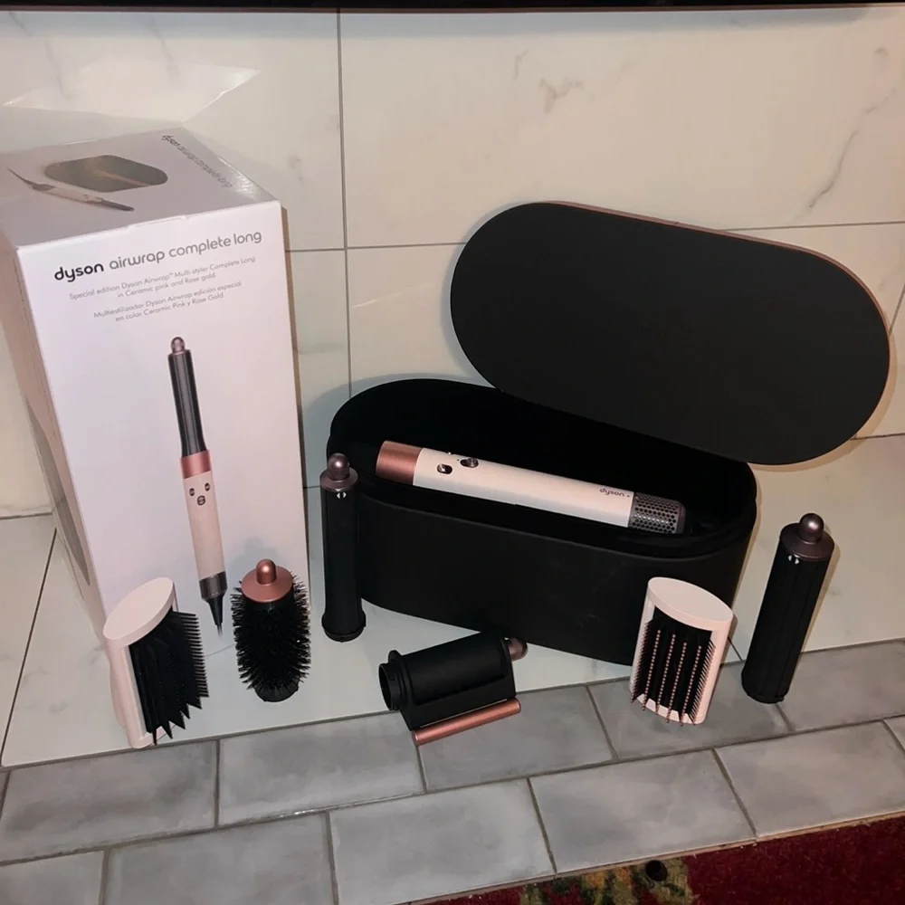 Dyson Airwrap Complete Long - Black and Rose Gold